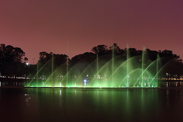 Fonte Multimídia no Parque do Ibirapuera -
          São Paulo