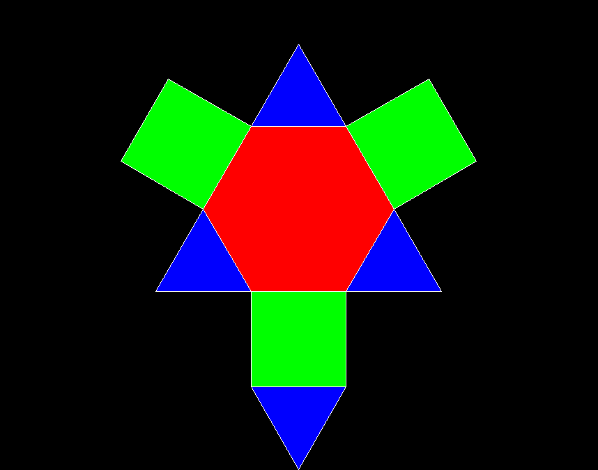 cupula
triangular pla
