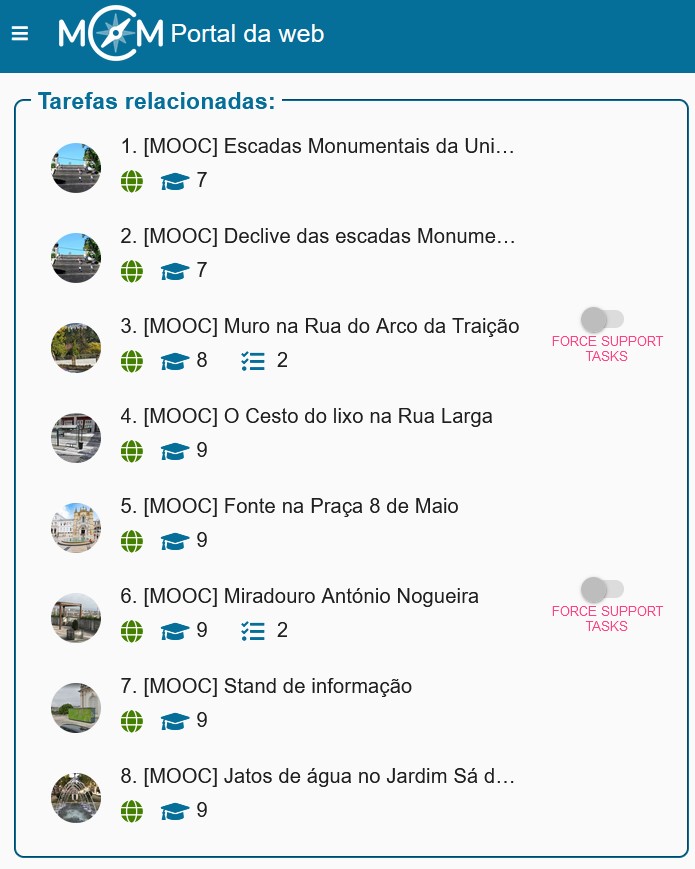 tarefas