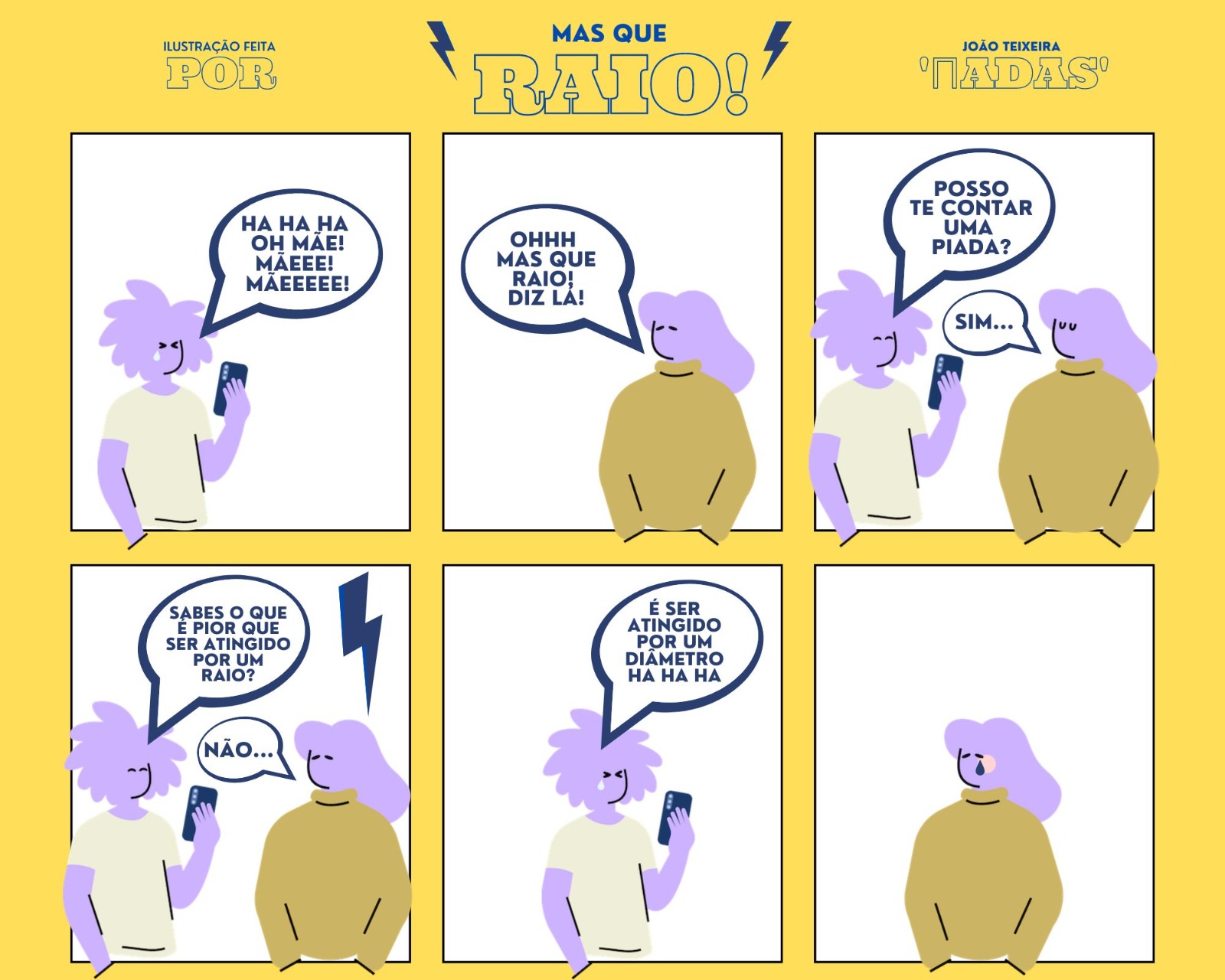Comic 'Mas Que Raio'