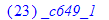 ``(23)*_c649_1