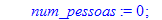 Aniversarios := proc (percentagem::float) local num_pessoas, prob; prob := 0; num_pessoas := 0;  while prob < percentagem do num_pessoas := num_pessoas+1; prob := 1-numbperm(365,num_pessoas)/(365^num_p...