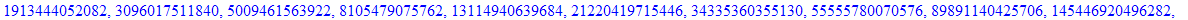 2, 4, 6, 10, 16, 26, 42, 68, 110, 178, 288, 466, 754, 1220, 1974, 3194, 5168, 8362, 13530, 21892, 35422, 57314, 92736, 150050, 242786, 392836, 635622, 1028458, 1664080, 2692538, 4356618, 7049156, 11405...