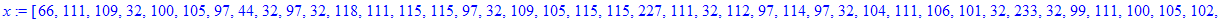 x := [66, 111, 109, 32, 100, 105, 97, 44, 32, 97, 32, 118, 111, 115, 115, 97, 32, 109, 105, 115, 115, 227, 111, 32, 112, 97, 114, 97, 32, 104, 111, 106, 101, 32, 233, 32, 99, 111, 100, 105, 102, 105, 9...