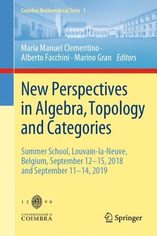 					View Vol. 1 (2021): New Perspectives in Algebra, Topology and Categories
				